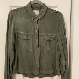 Cute dark green blouse